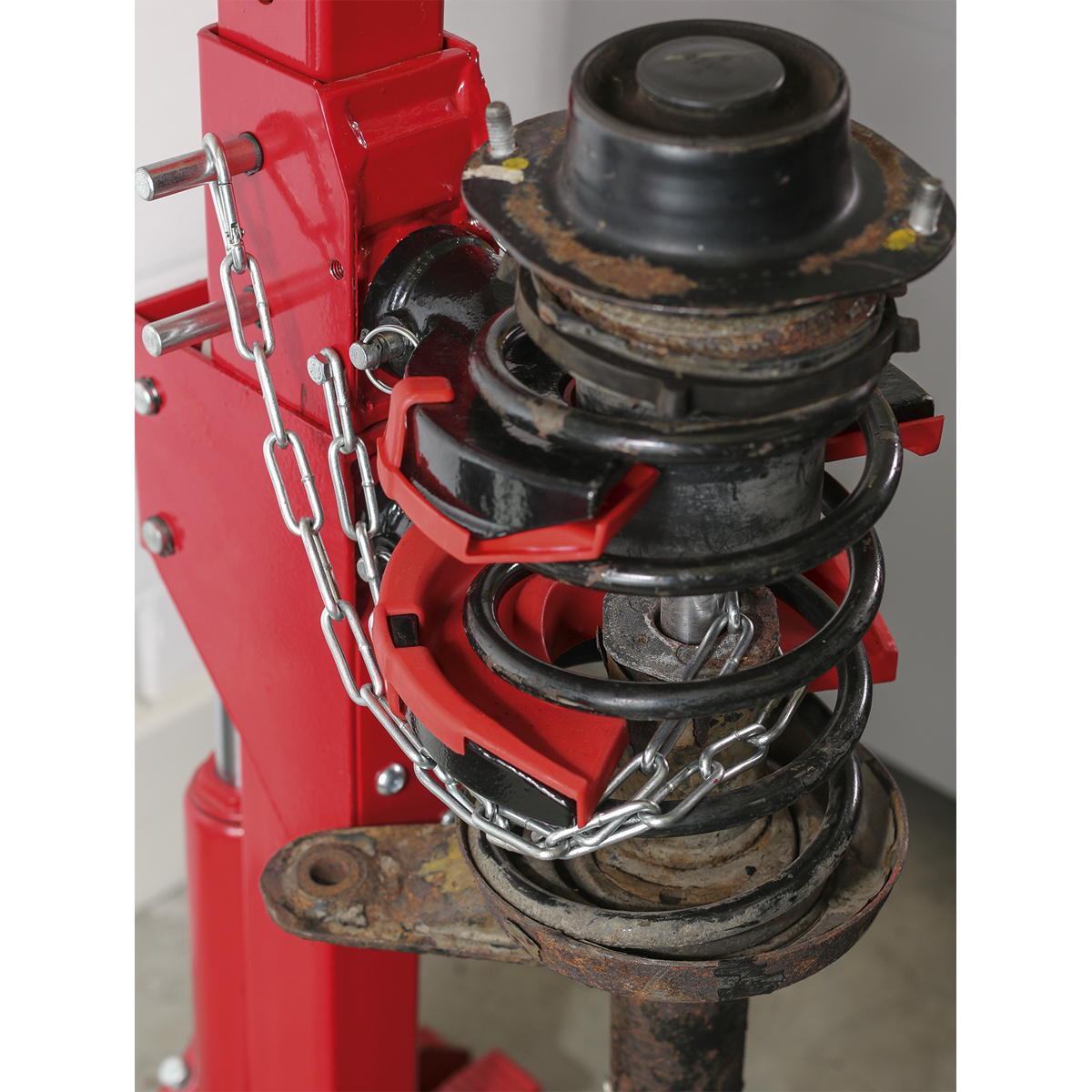 Coil Spring Hydraulic Compressing Station with Gauge 2000kg Capacity