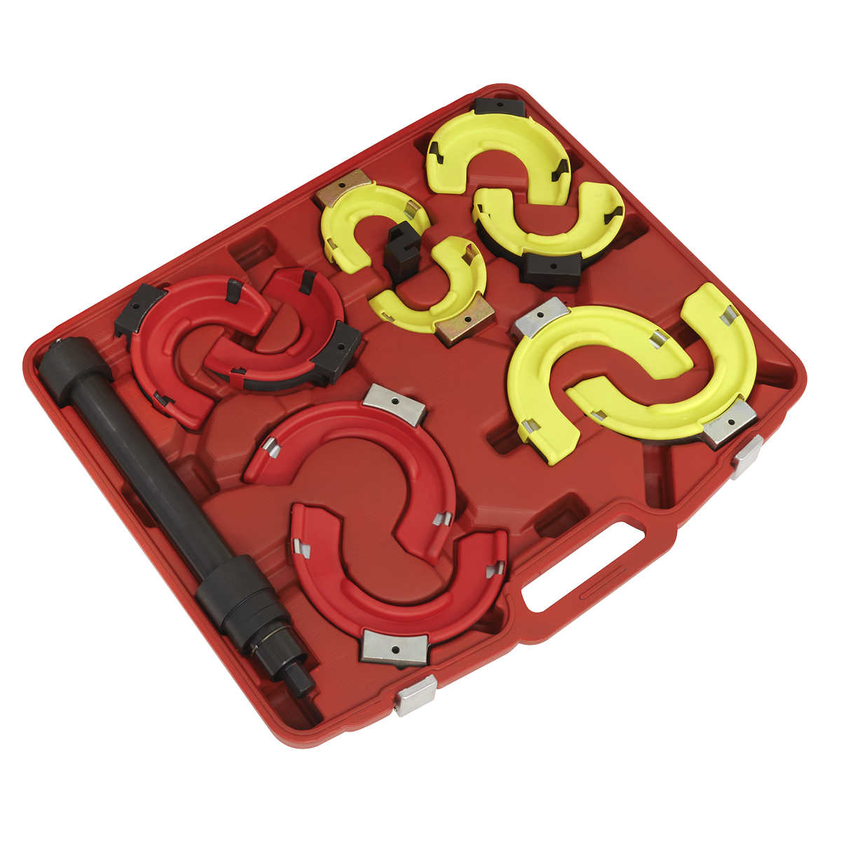 Professional Right-Hand/Left-Hand Coil Spring Compressor Set 2500kg