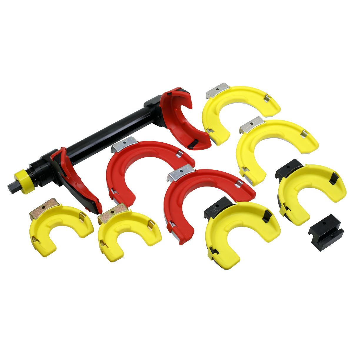 Professional Right-Hand/Left-Hand Coil Spring Compressor Set 2500kg