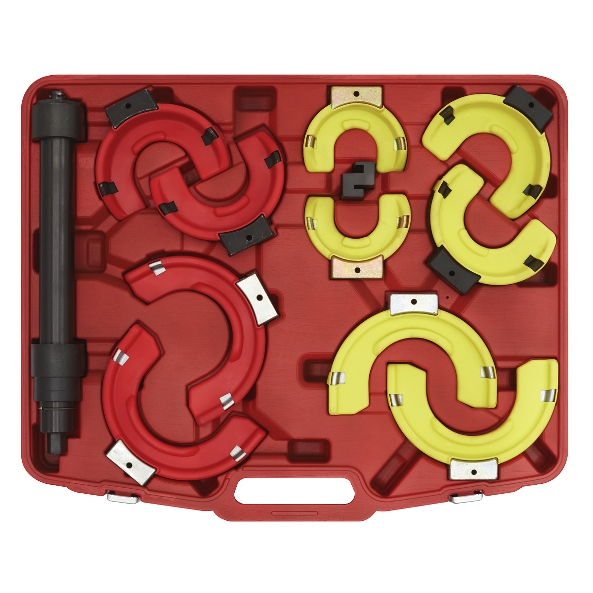 Professional Right-Hand/Left-Hand Coil Spring Compressor Set 2500kg