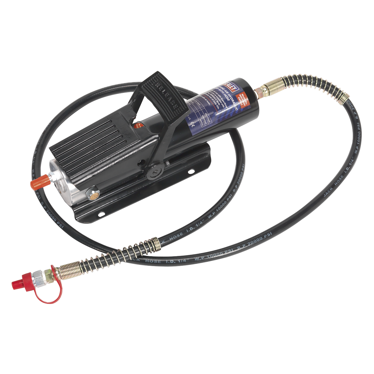 Air Hydraulic Pump with Hose 10 Tonne
