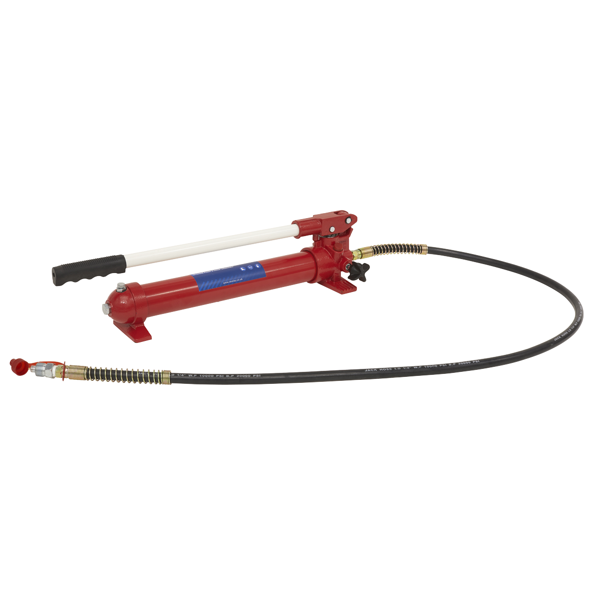 Snap Push Ram with Pump & Hose Assembly 10 Tonne
