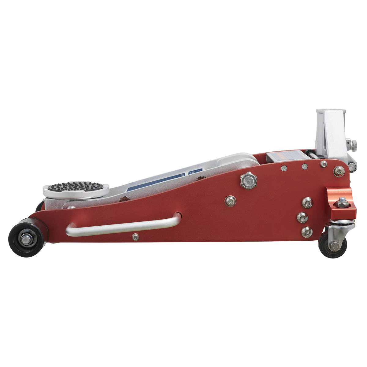 Premier Low Profile Aluminium Trolley Jack with Rocket Lift