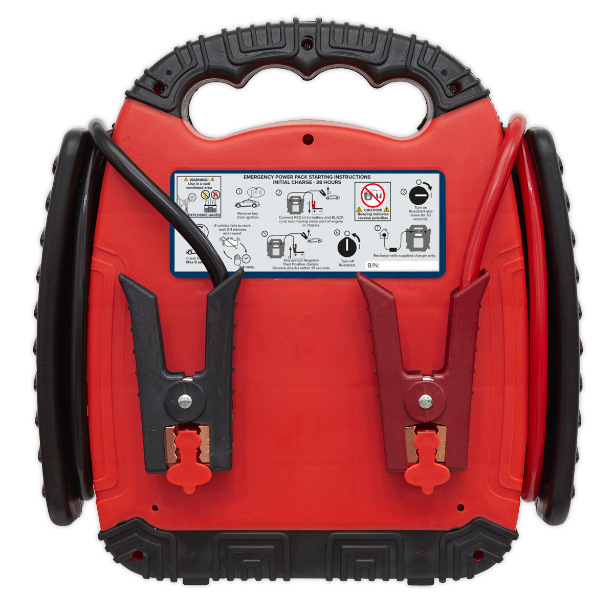 RoadStart® 12V Emergency Jump Starter 900 Peak Amps