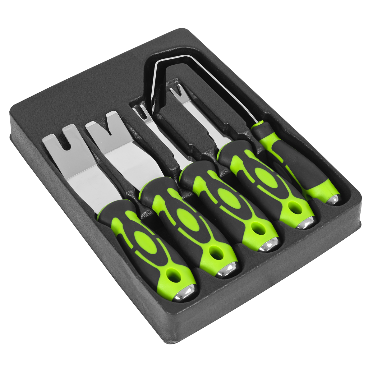 Door Panel & Trim Clip Removal Tool Set 5pc
