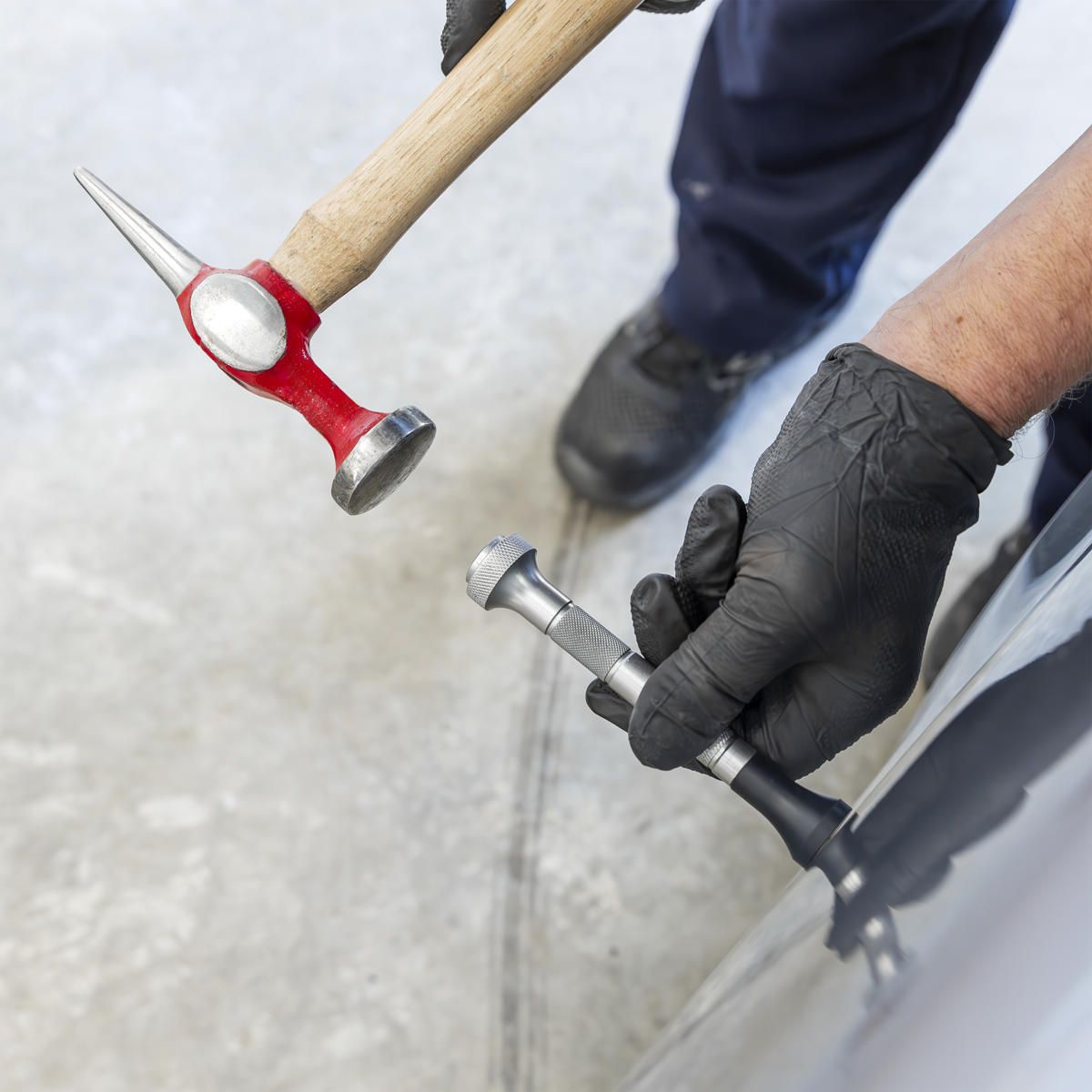 Paintless Dent Repair Knockdown Tool