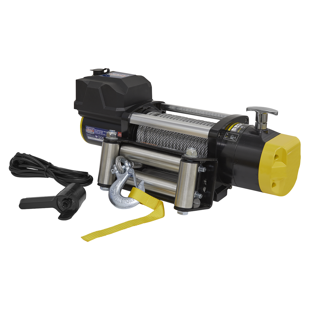 Premier Industrial Recovery Winch 5675kg (12500lb) Line Pull 12V