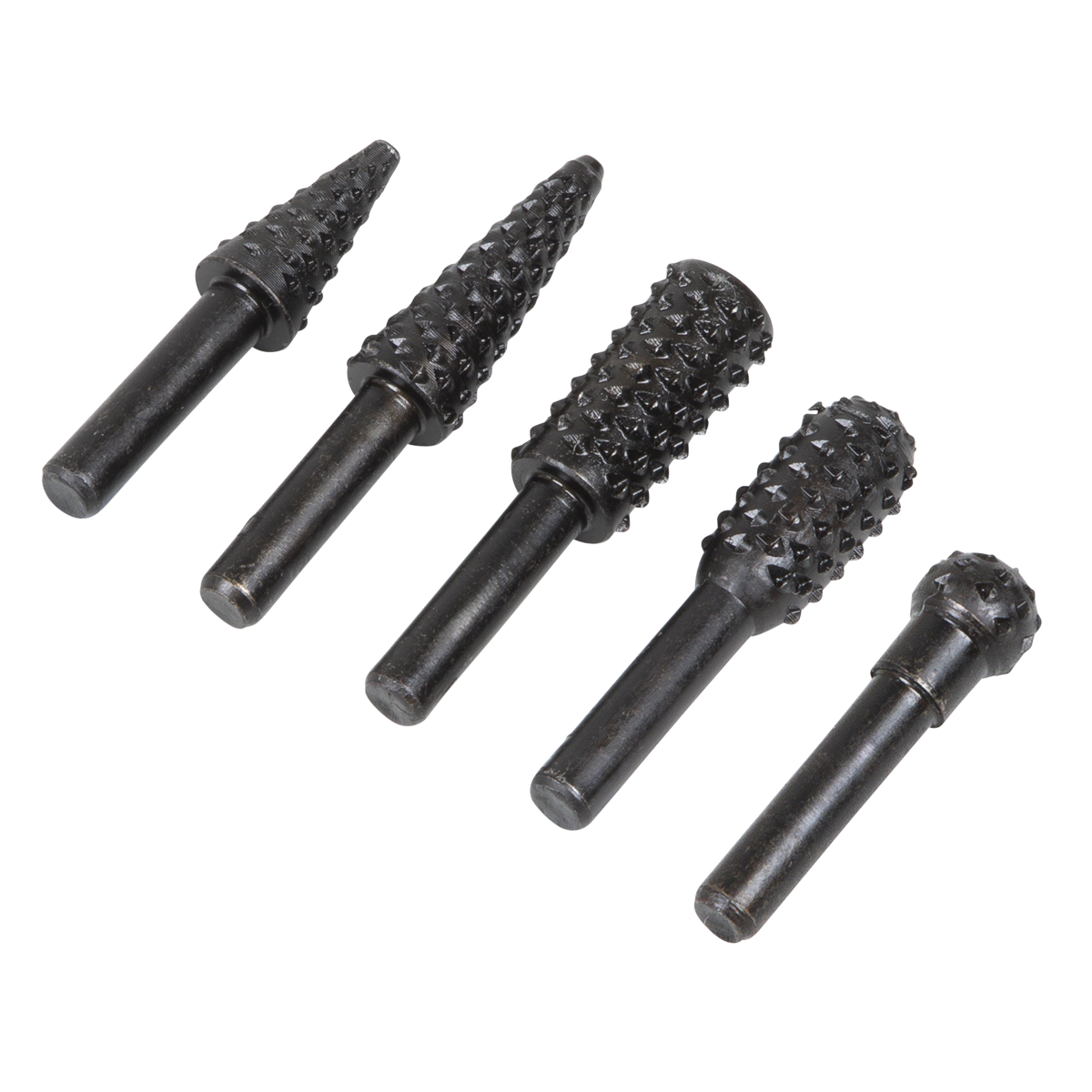 Rotary Burr Rasp Drill Bit Set 5pc