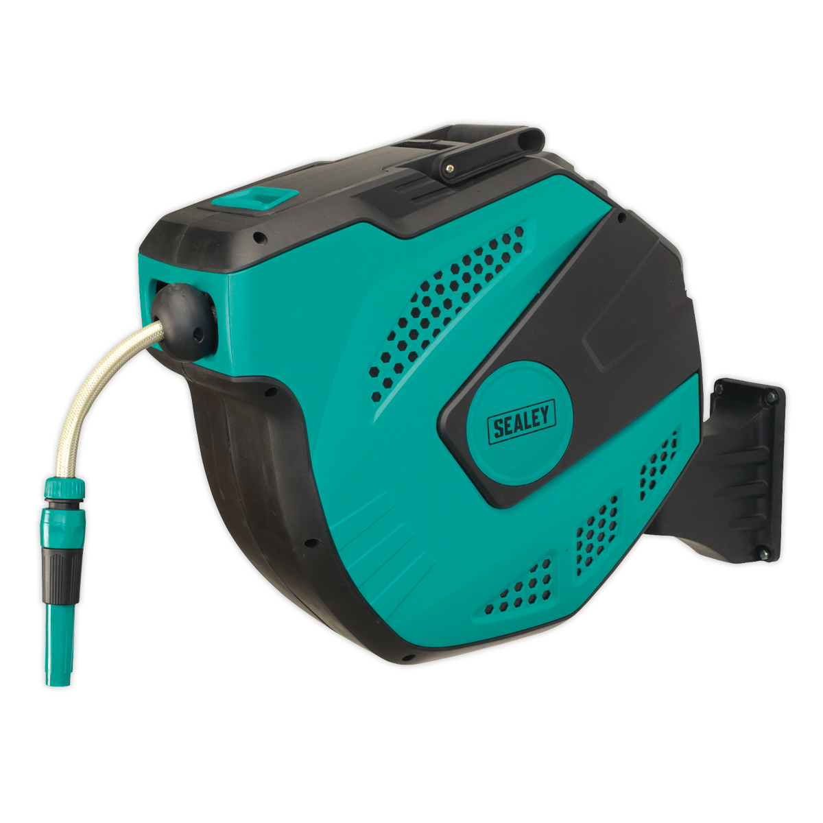 Auto-Rewind Control Garden Hose Reel