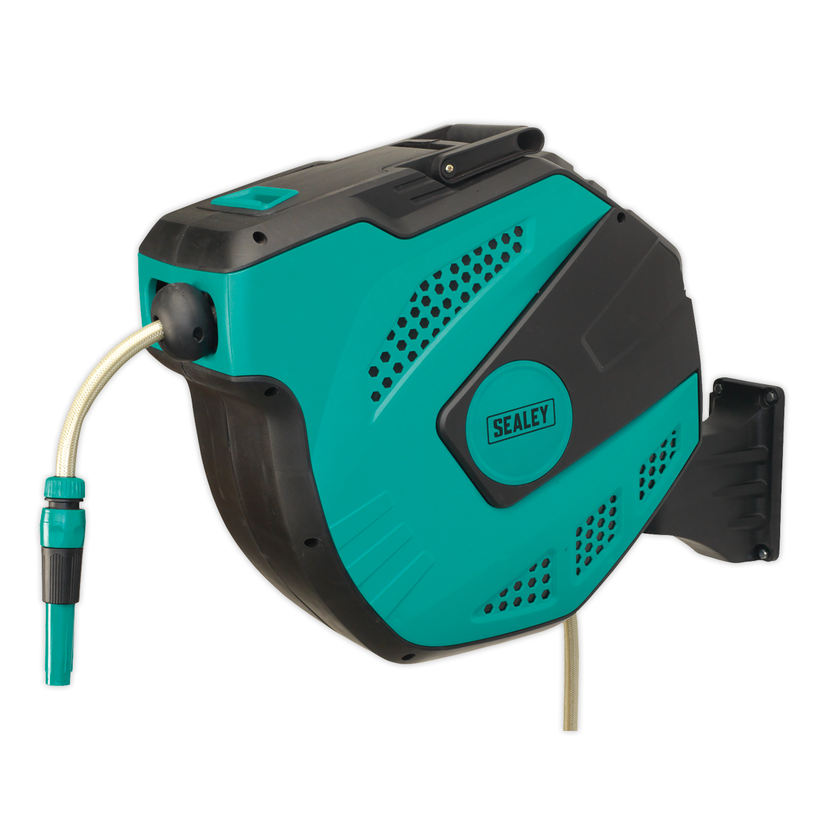 Auto-Rewind Control Garden Hose Reel