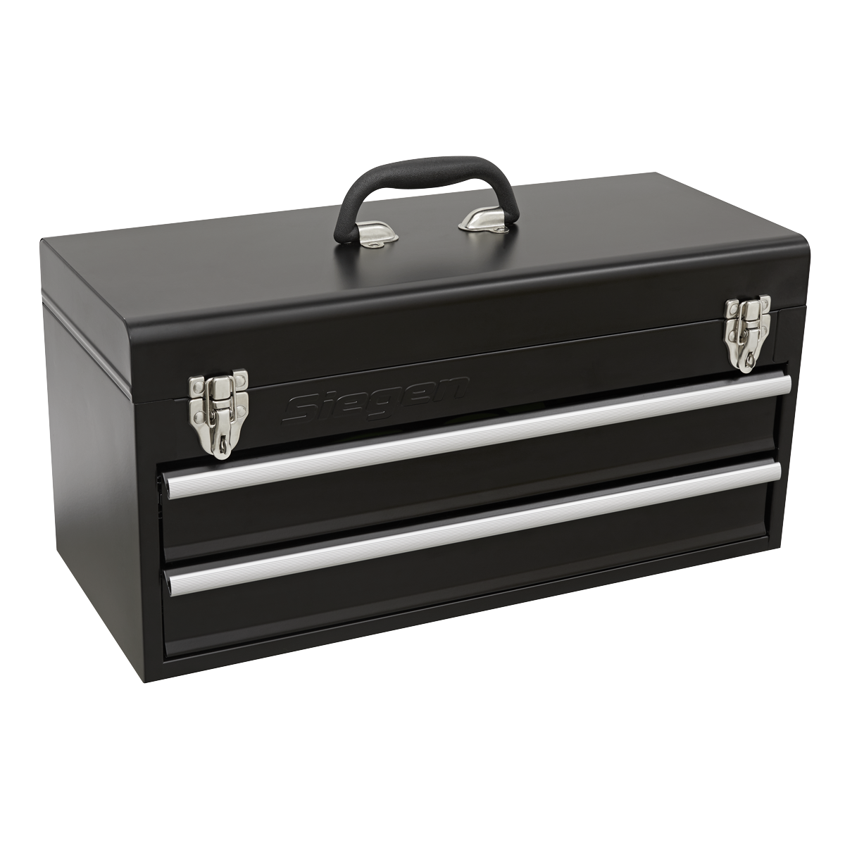 Siegen Portable Tool Chest 2 Drawer with Tool Kit 90pc