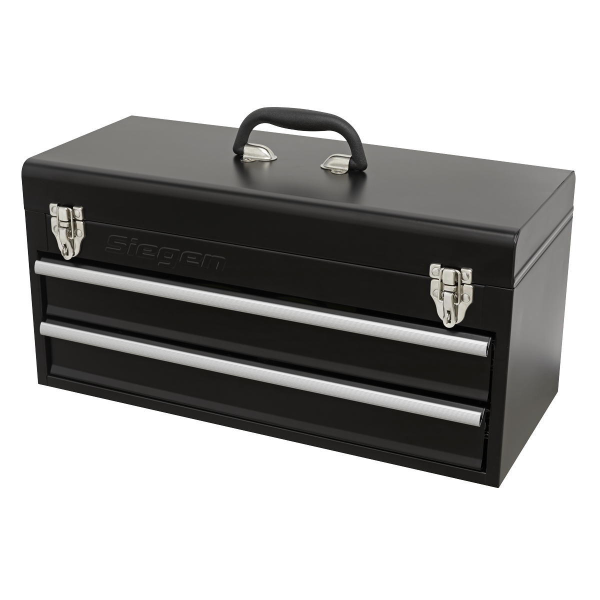 Siegen Portable Tool Chest 2 Drawer with Tool Kit 90pc