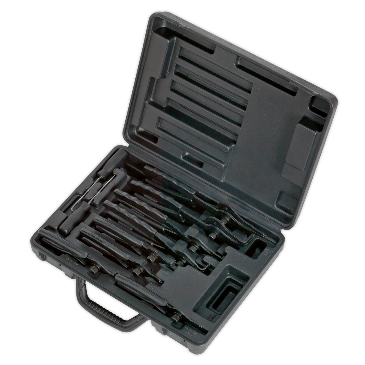 Siegen Internal/External Circlip Pliers Set 10pc
