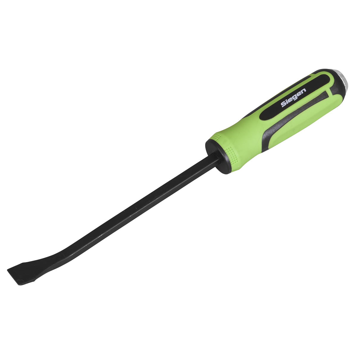 Siegen Heavy-Duty Angled Pry Bar Set with Hammer Cap 4pc