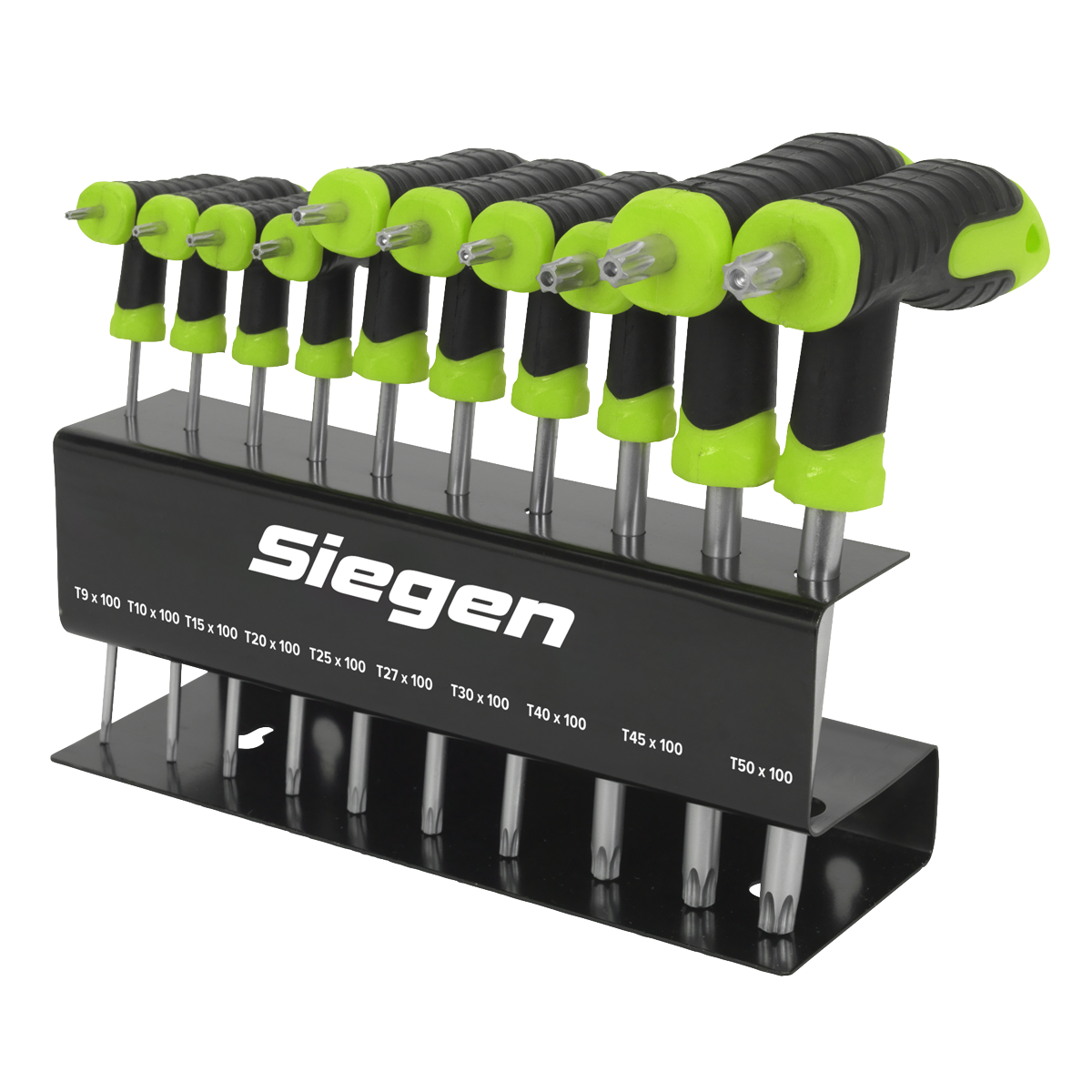 Siegen T-Handle TRX-Star* Key Set 10pc