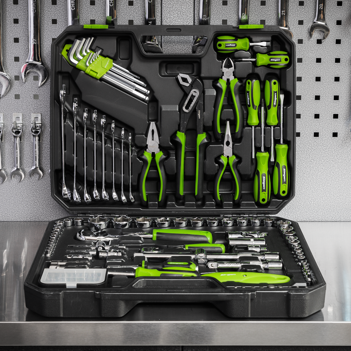 Siegen Mechanic's Tool Kit 135pc