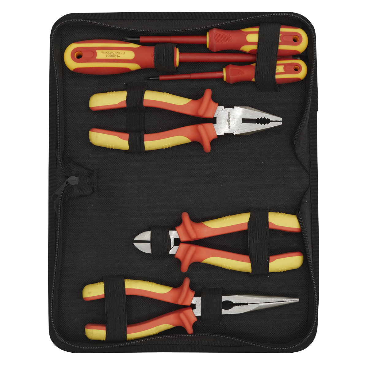 Siegen Electrical Tool Kit 6pc - VDE Approved