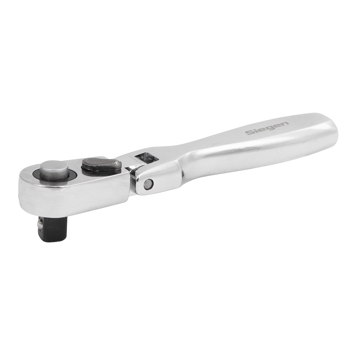 Siegen Micro Flexi-Head Ratchet Wrench 1/4"Sq Drive