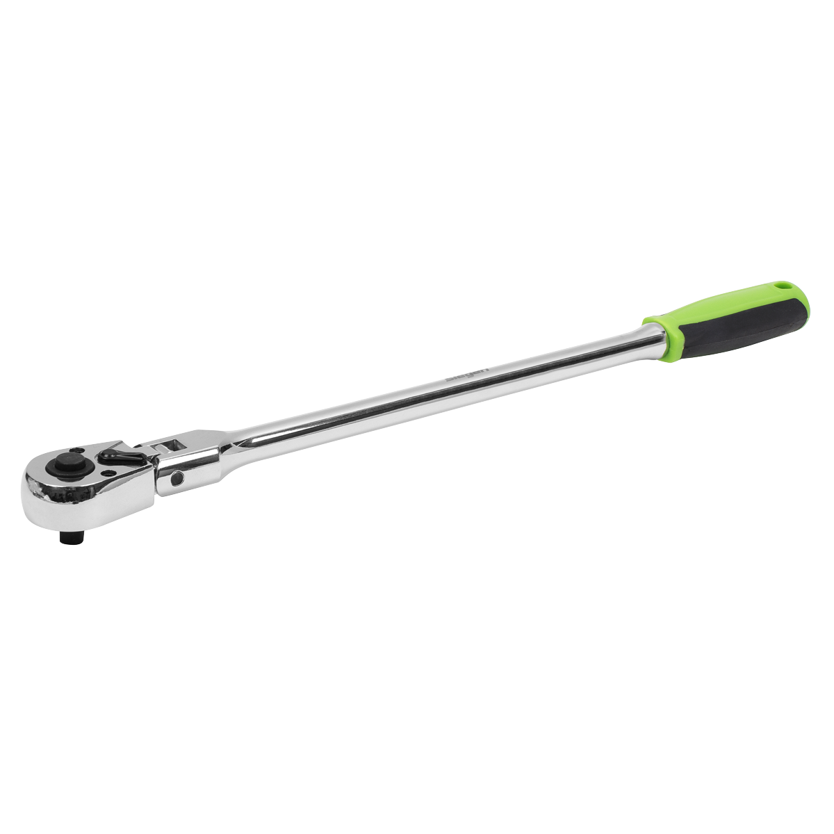 Siegen Long Flexi-Head Ratchet Wrench with Flip Reverse 1/4"Sq Drive