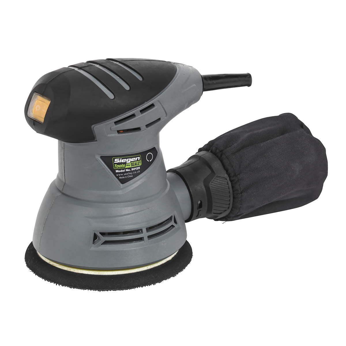 Siegen 125mm Dual Action Palm Sander 240W/230V