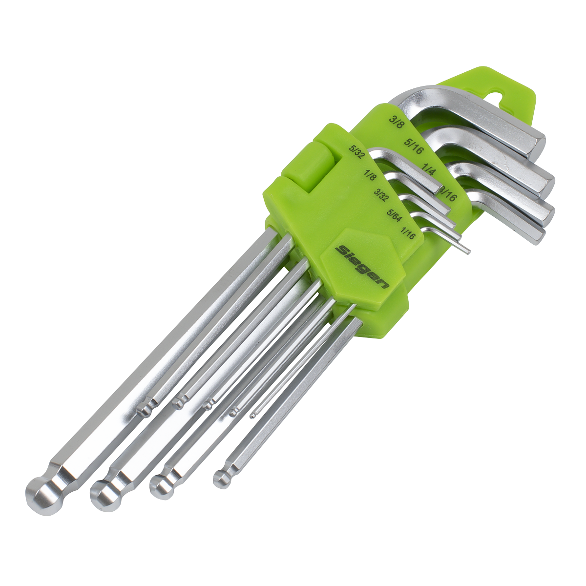 Siegen Imperial Long Ball-End Hex Key Set 9pc