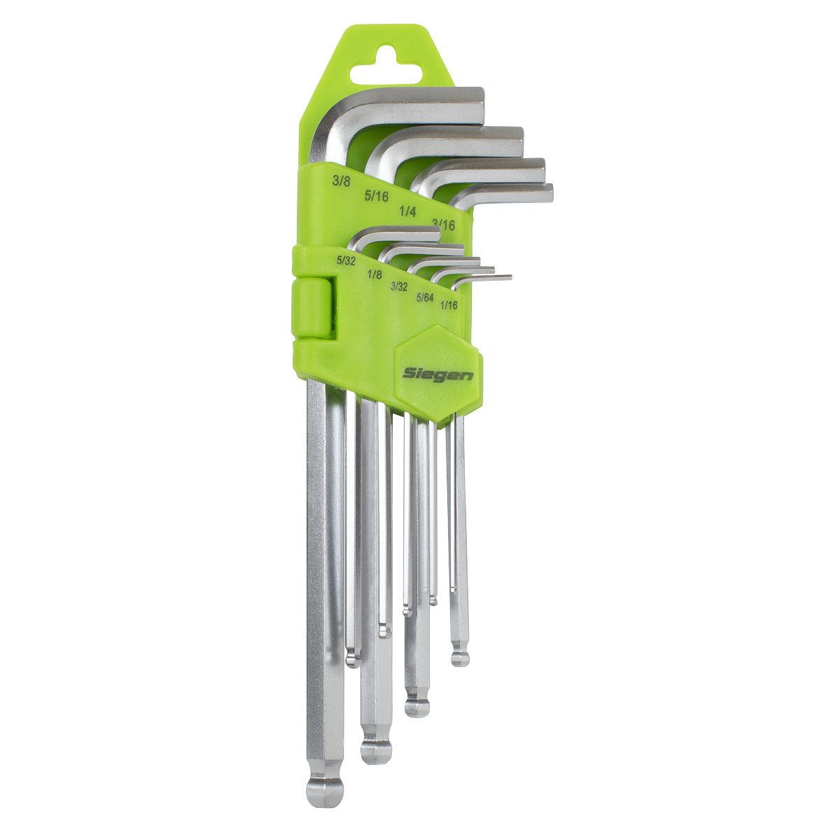 Siegen Imperial Long Ball-End Hex Key Set 9pc