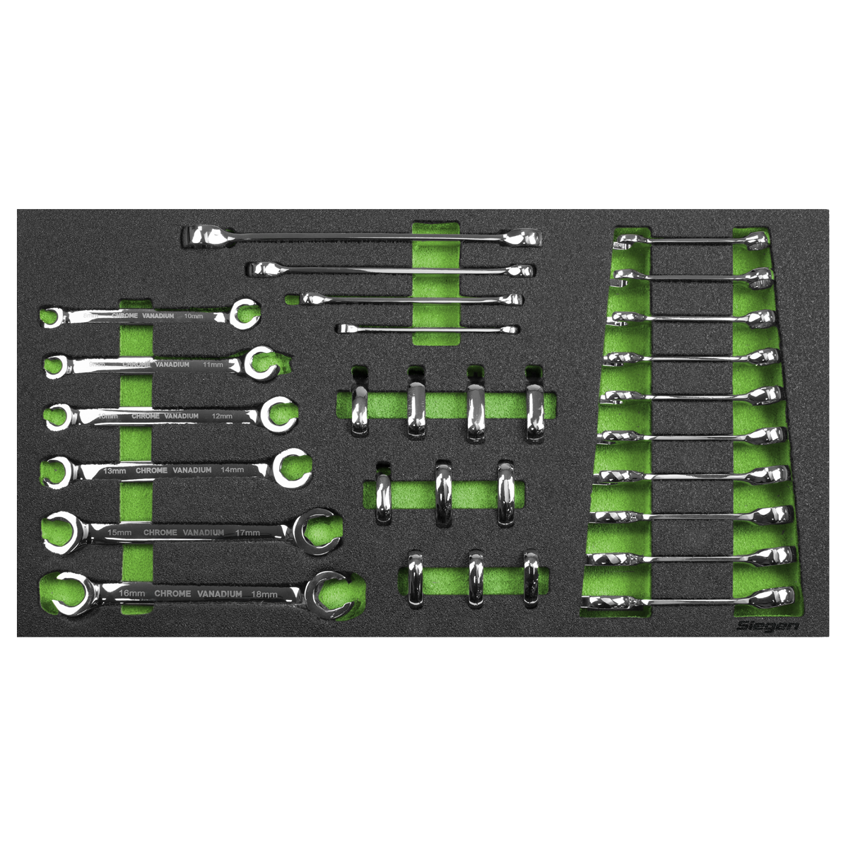 Tool Chest Combination 16 Drawer with Ball-Bearing Slides - Black/Grey & 398pc Tool Kit