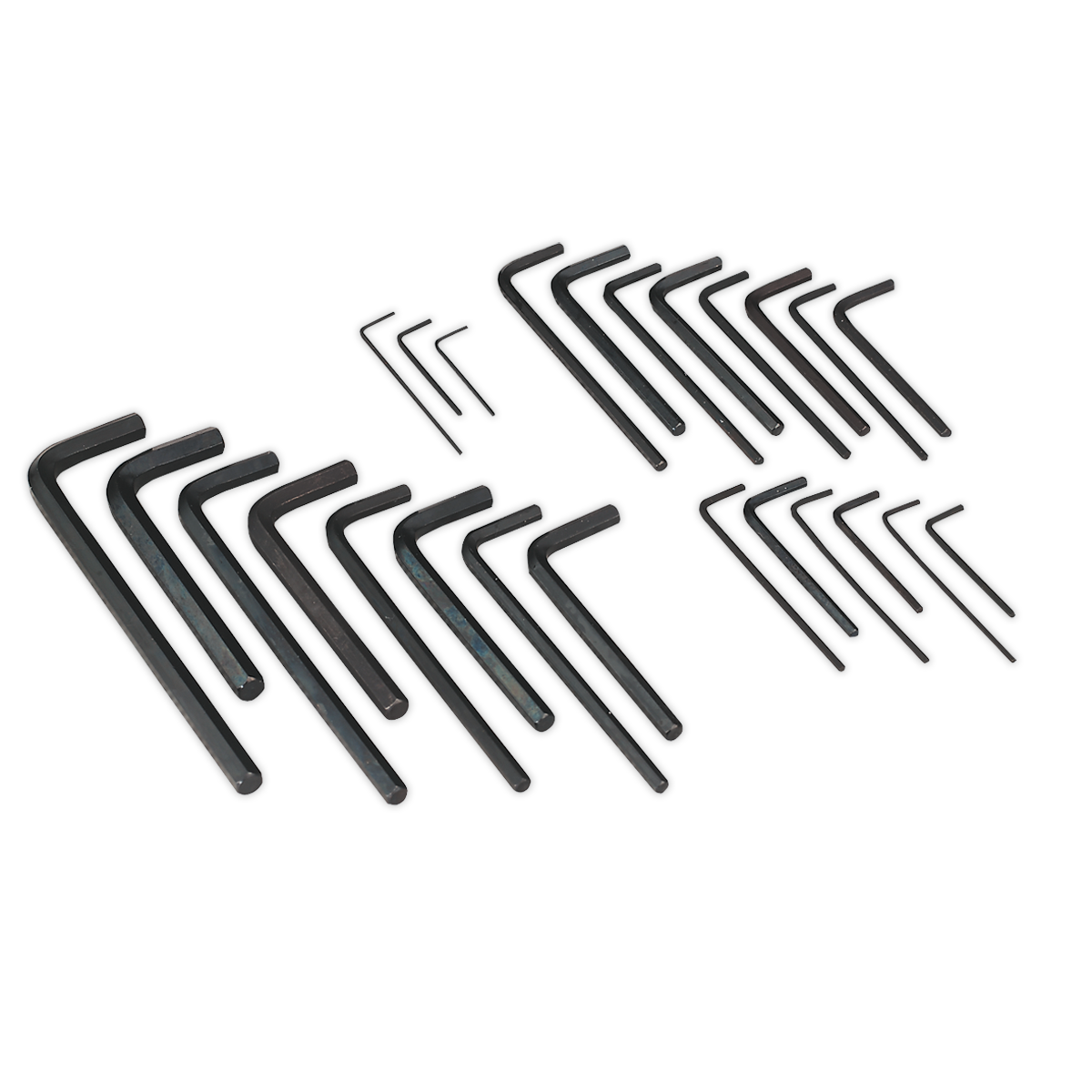 American PRO® Topchest & Rollcab Combination 6 Drawer with 170pc Tool Kit - Black