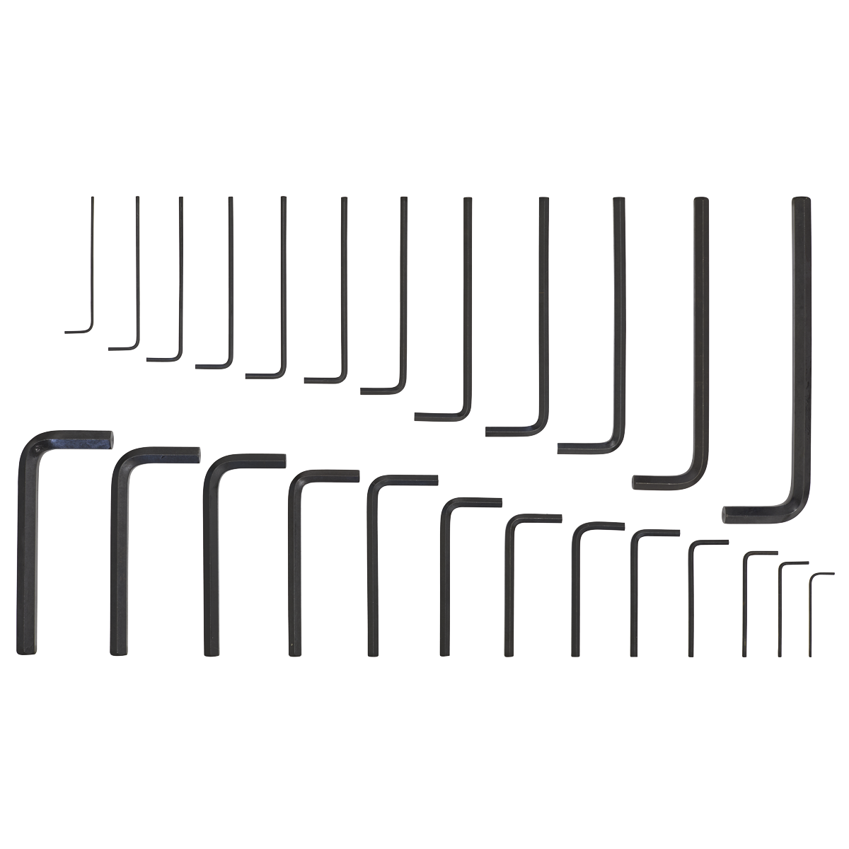 Siegen Hex Key Set 25pc