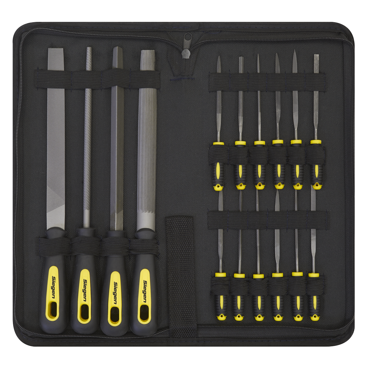 Siegen Engineer's & Needle File Set 16pc