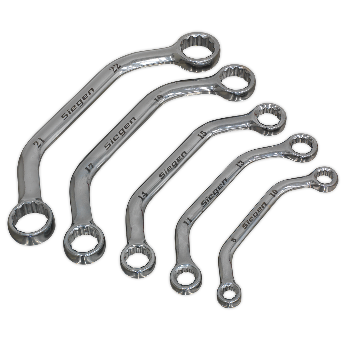 Siegen Obstruction Spanner Set 5pc