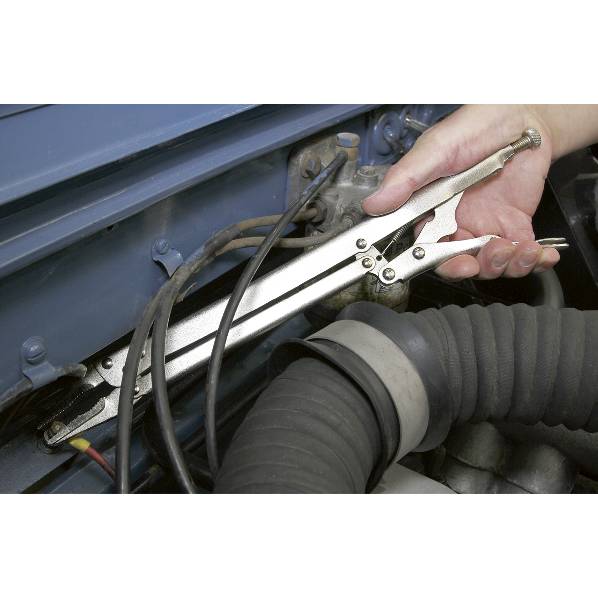 Siegen Extra-Long Locking Pliers 375mm