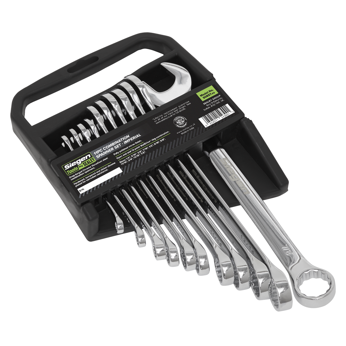 Siegen Imperial Combination Spanner Set 11pc