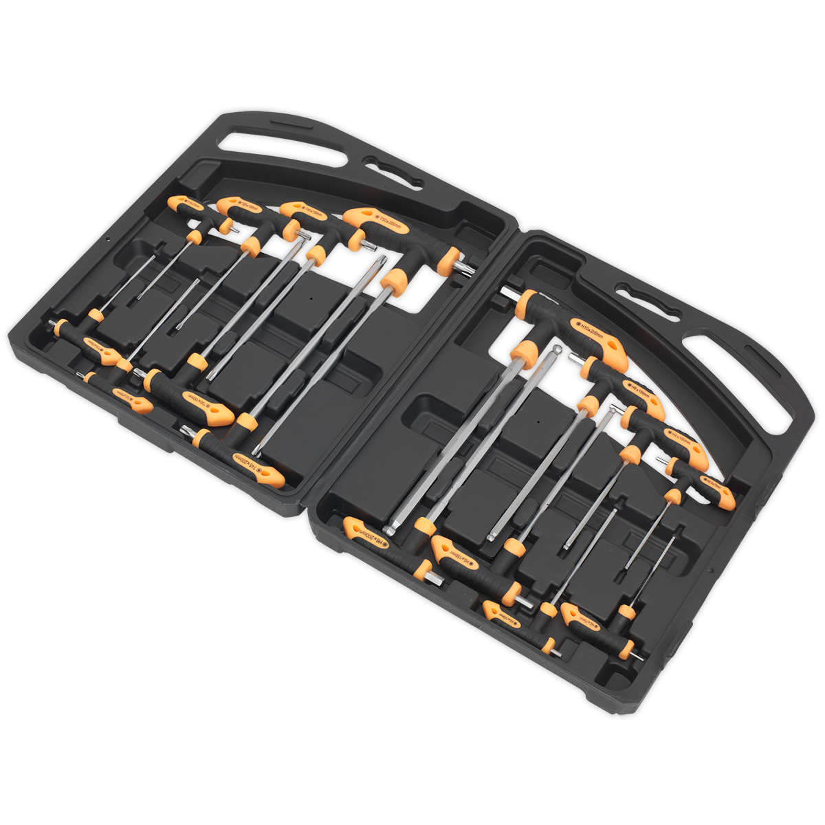 Siegen T-Handle TRX-Star* & Hex Key Set 16pc