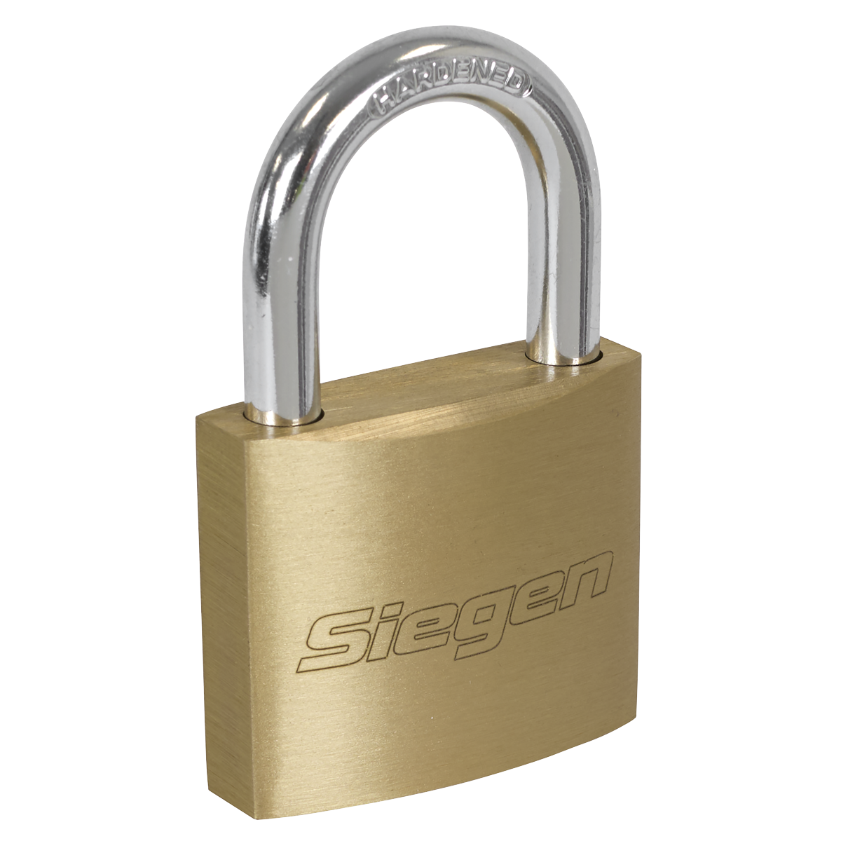 Siegen Brass Body Padlock with Brass Cylinder Keyed Alike - Pack of 4