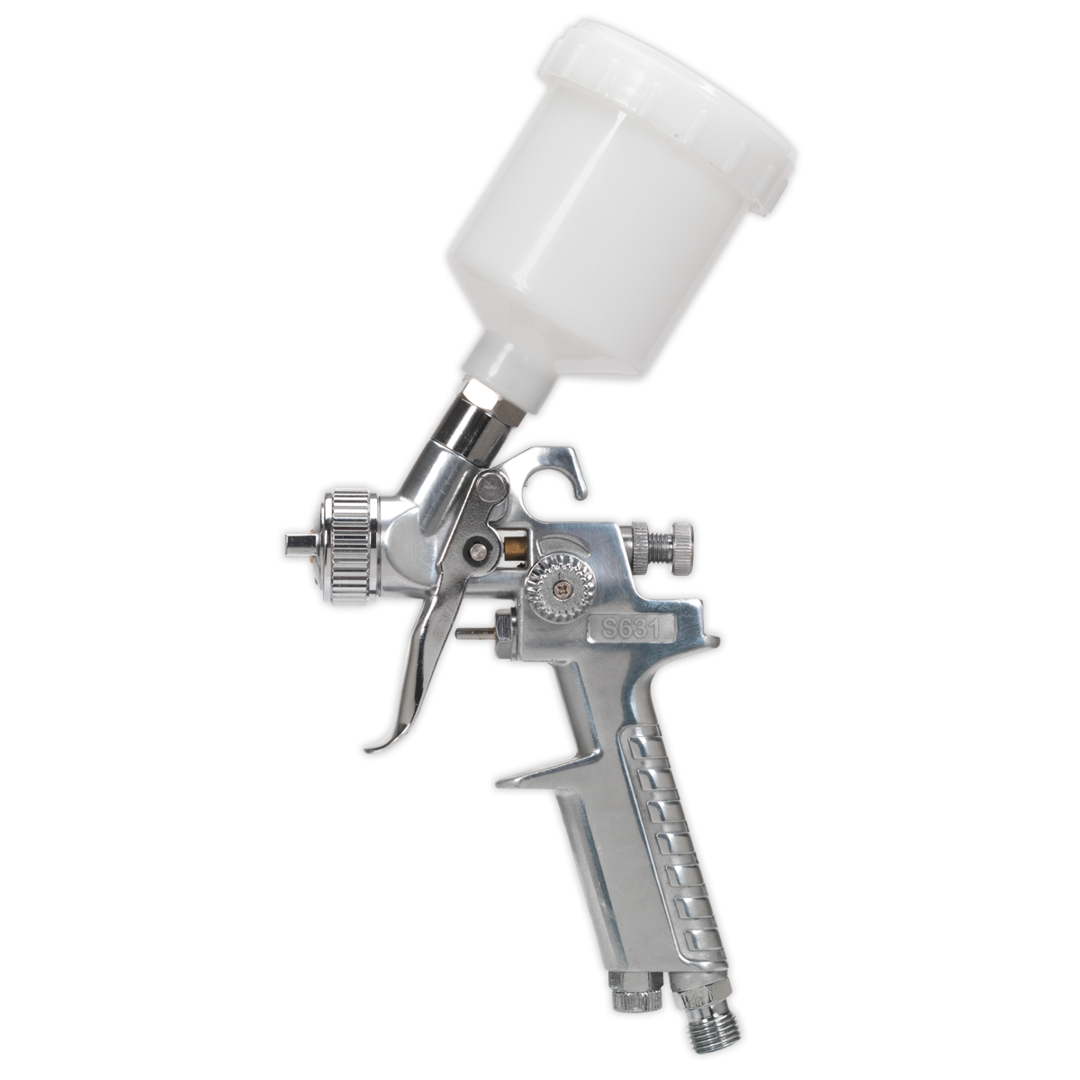 Siegen General-Purpose Gravity Feed Touch-Up Spray Gun 1mm Set-Up