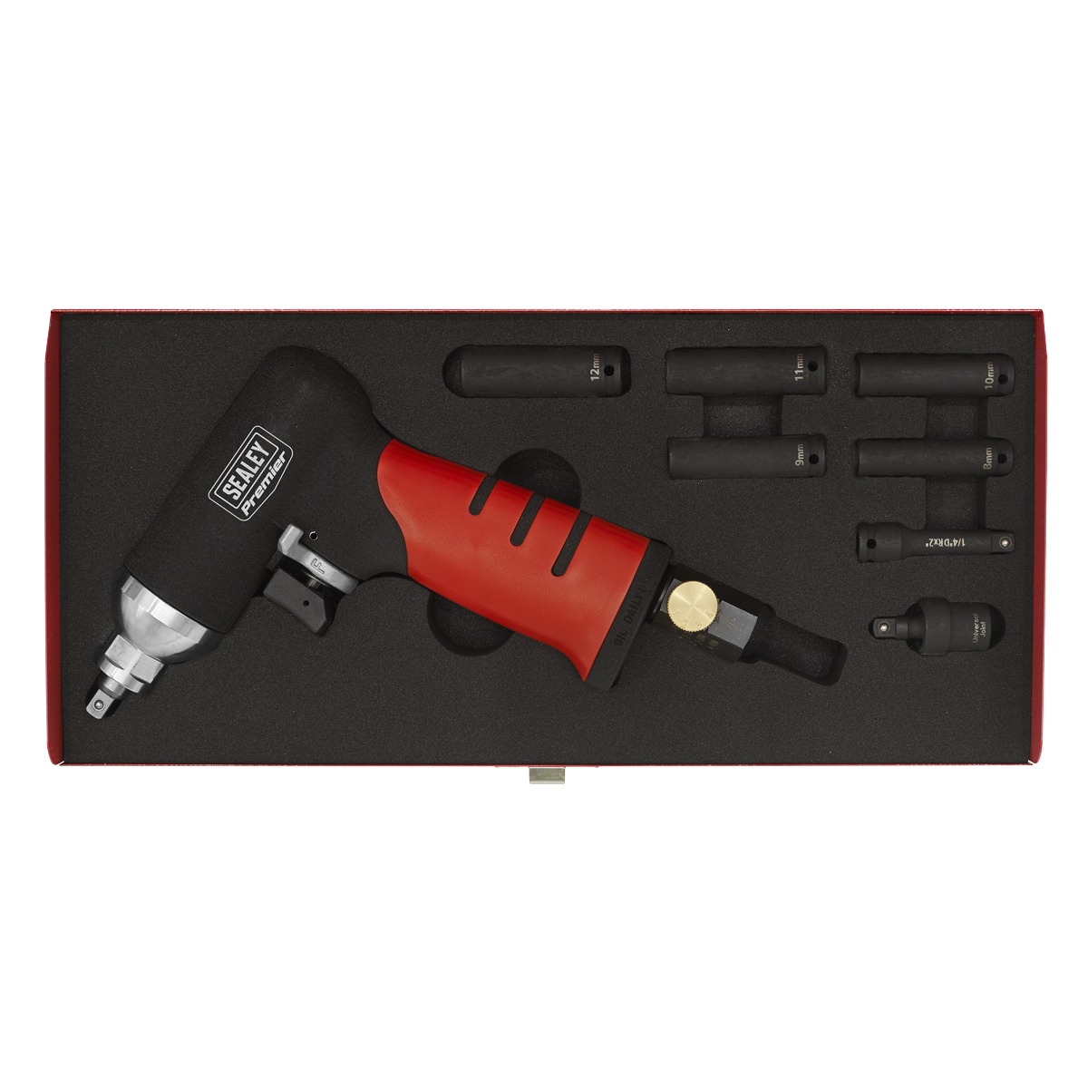 Premier Air Impact Wrench Diesel Glow Plug Kit 1/4"Sq Drive