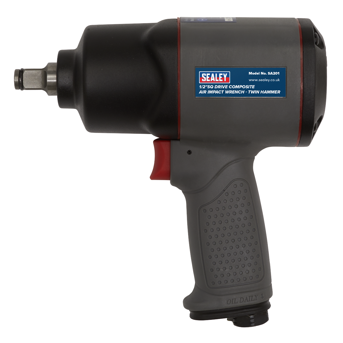 Composite Twin Hammer Air Impact Wrench 1/2"Sq Drive