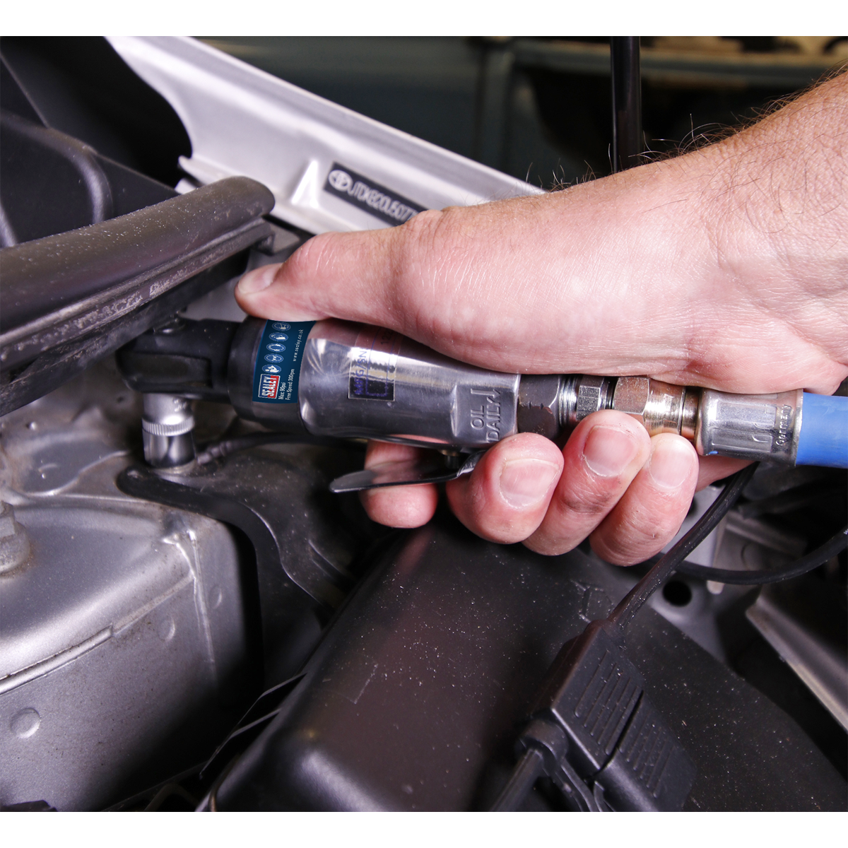 Super Stubby Air Ratchet Wrench 1/4"Sq Drive
