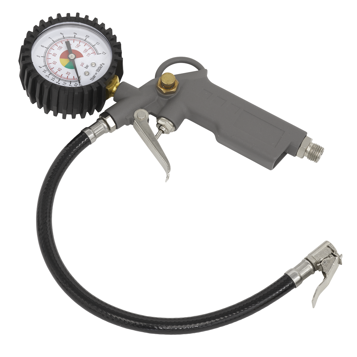 Tyre Inflator with Gauge