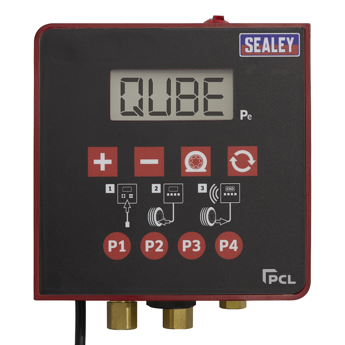 PCL Professional Qube Digital Tyre Inflator with OPS & Nitrogen Purge