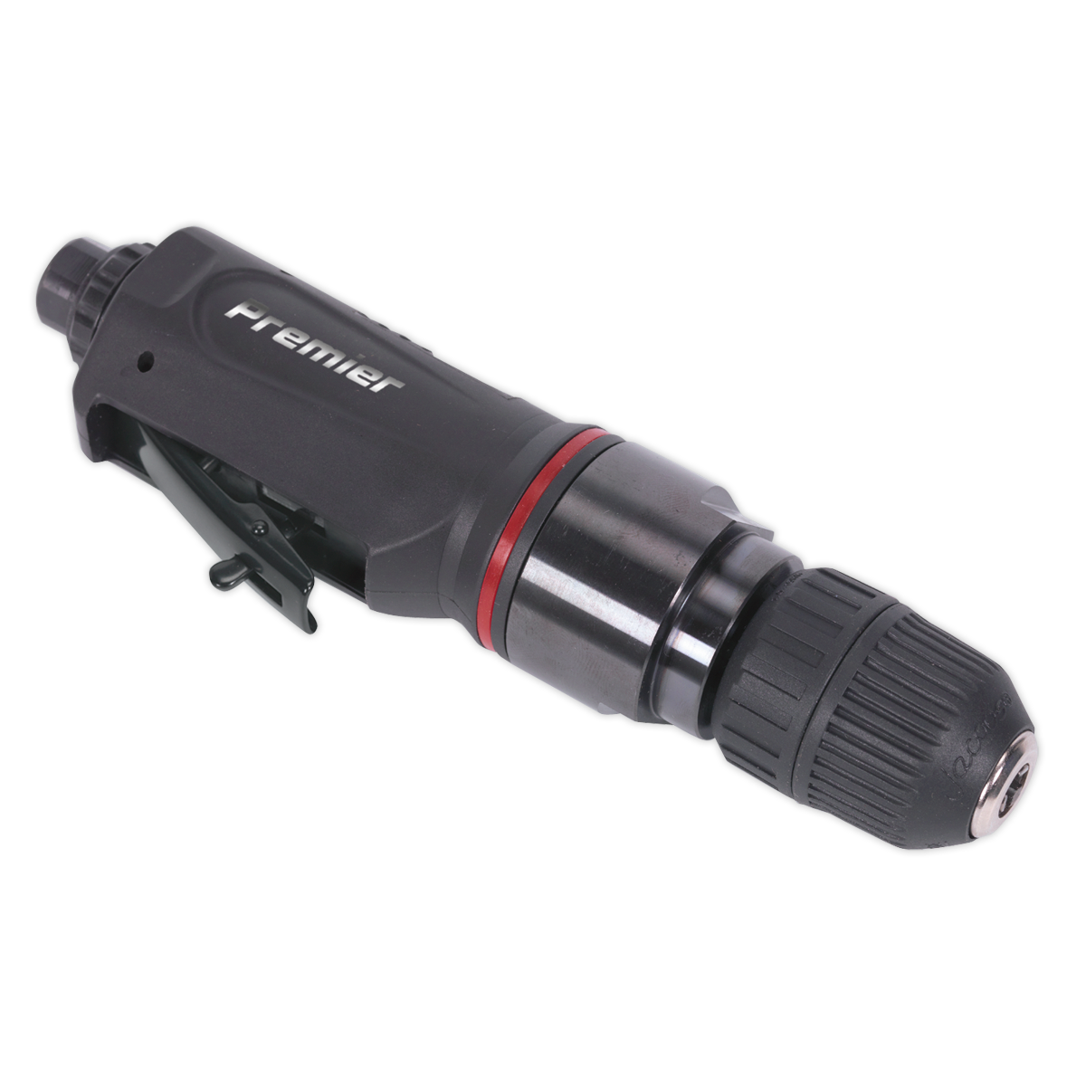 Premier Straight Air Drill 10mm with Keyless Chuck