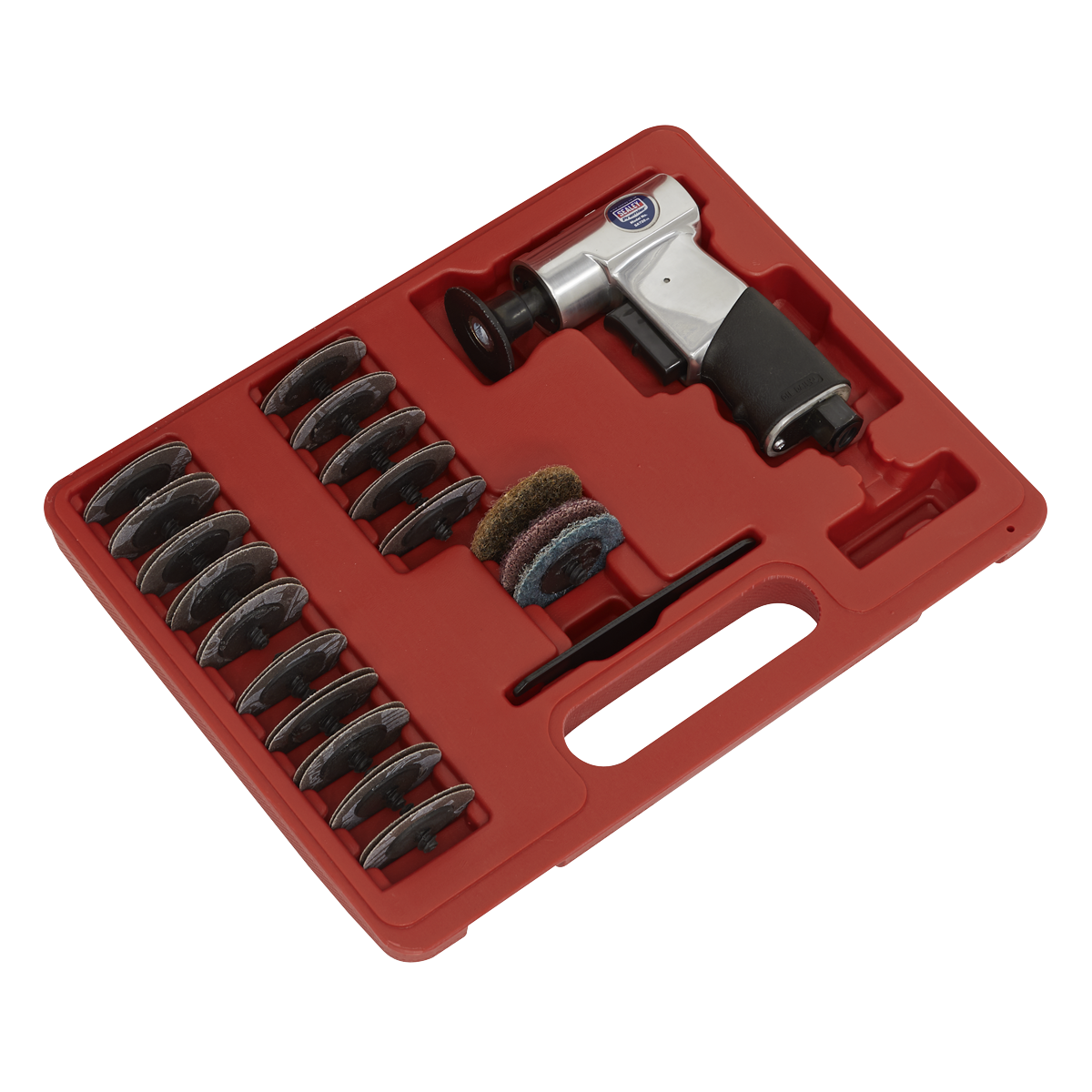 Premier Air Mini Sander Kit 50mm 35pc