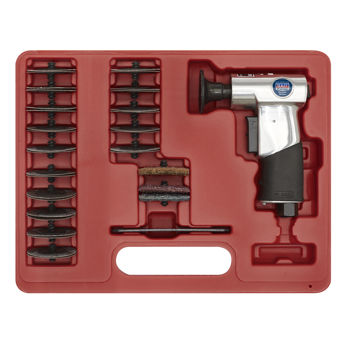 Premier Air Mini Sander Kit 50mm 35pc
