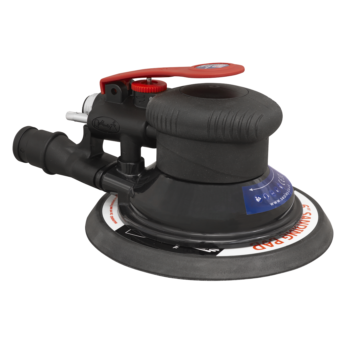 Premier Dust-Free Air Palm Orbital Sander 150mm