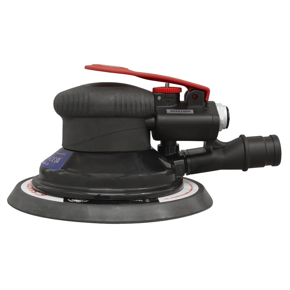 Premier Dust-Free Air Palm Orbital Sander 150mm