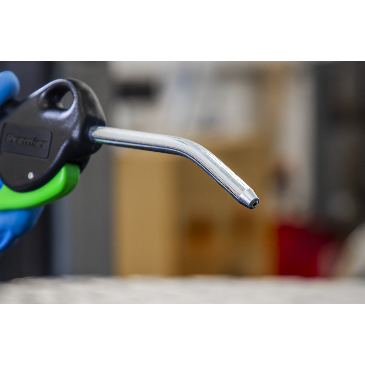 Premier Air Blow Gun with Angled Lance 100mm 1/4"BSP Air Inlet