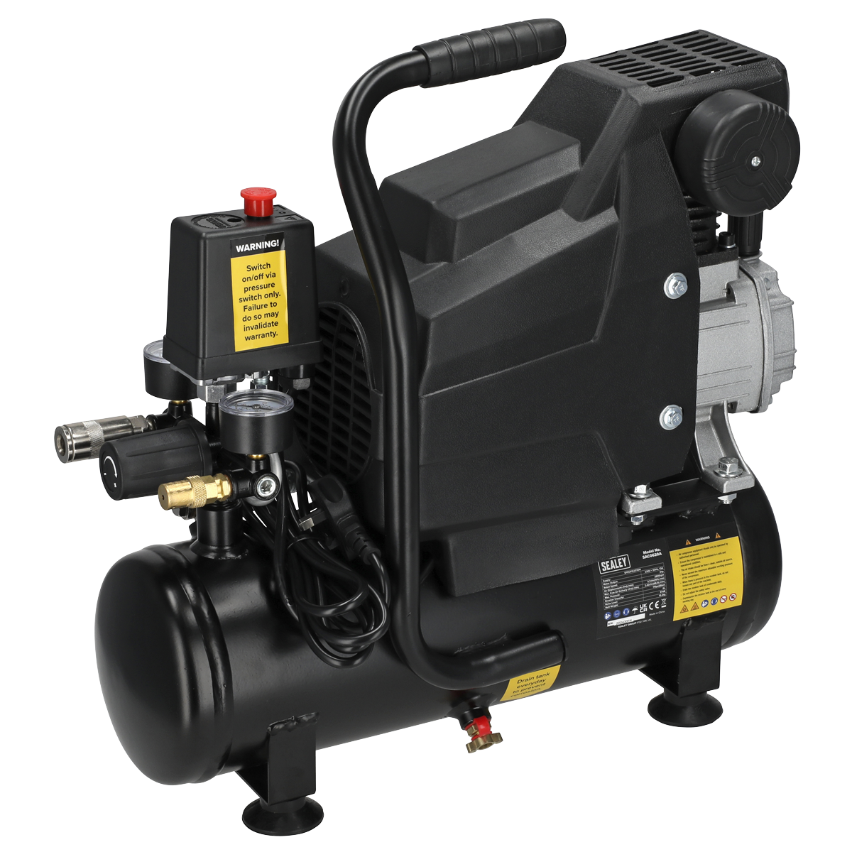 6L Direct Drive Air Compressor 2hp
