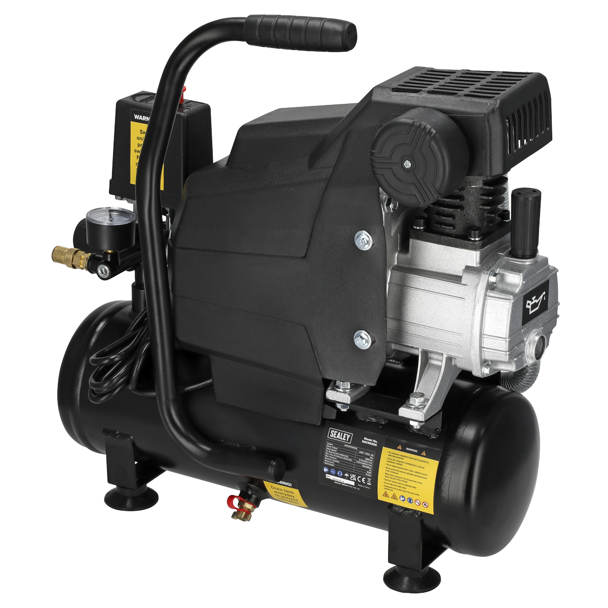 6L Direct Drive Air Compressor 2hp