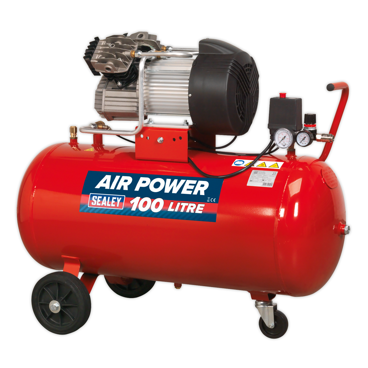 100L V-Twin Direct Drive Air Compressor 3hp